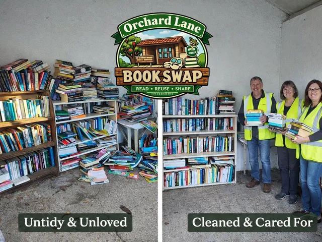Bus Stop Book Swap